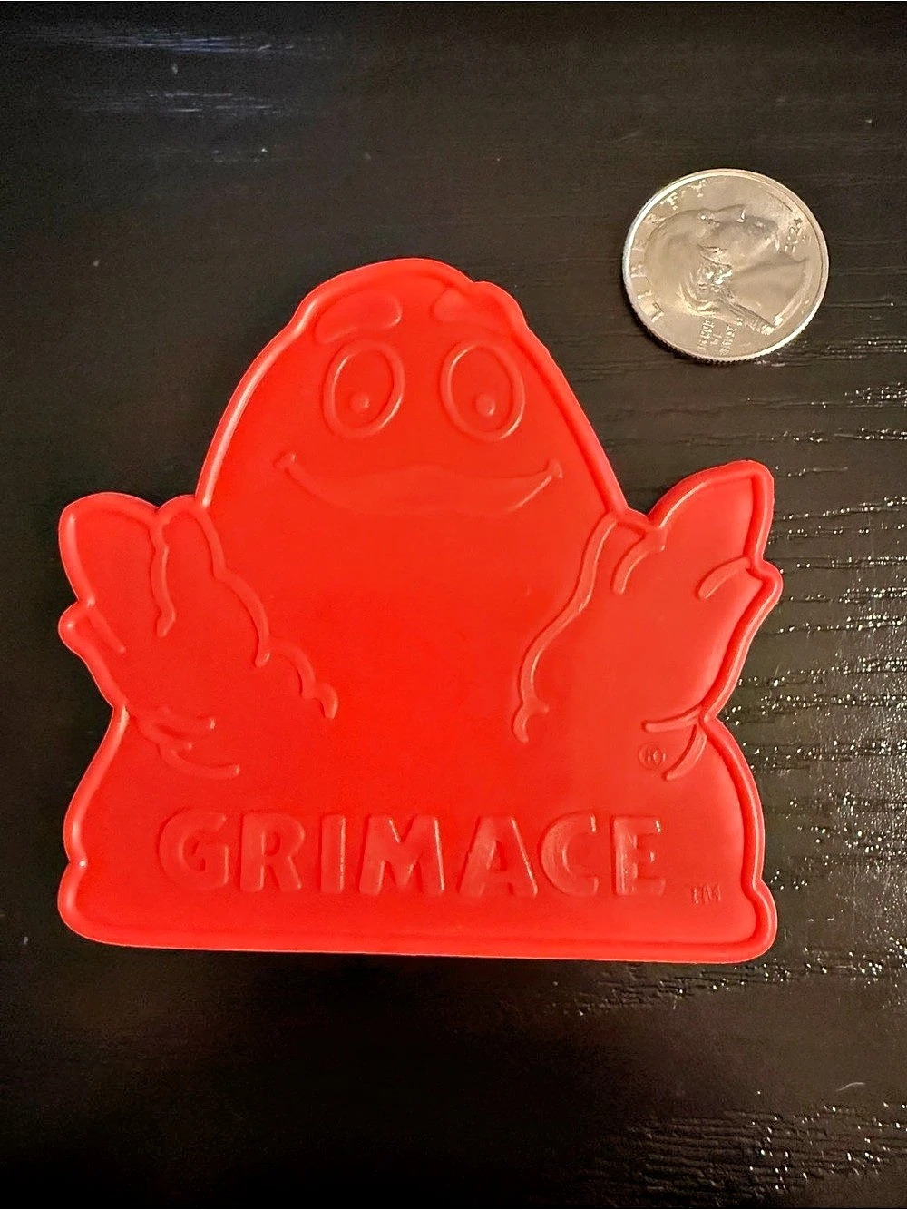 Vintage Grimace McDonald’s Cooke cutter